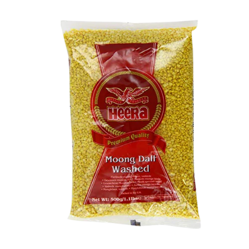 HEERA MOONG DAL WASHED SPLIT 500G