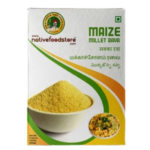 NATIVE FOOD STORE MILLET RAVA 500G - MAKKA CHOLAM (MAIZE - CORN)