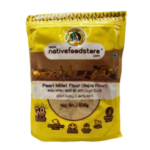 NATIVE FOOD STORE MILLET FLOUR 500G - PEARL MILLET (KAMBU)