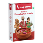 ANNAPOORNA ANDHRA KOORA KARAM POWDER 100G
