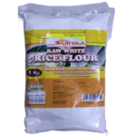 SURYAA UNROASTED RAW WHITE RICE FLOUR 1KG