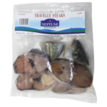 NEPTUNE FROZEN TRAVELLY STEAKS 600G