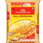 AASHIRVAAD WHOLE WHEAT WITH MULTIGRAINS AND FENUGREEK ATTA 5KG