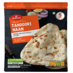 HALDIRAMS FROZEN TANDOORI NAAN (5 PCS) 400G