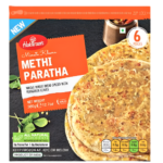 HALDIRAMS FROZEN METHI PARATHA (4 PC) 300G (BUY 1 GET 1 FREE)