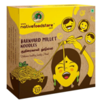 NATIVE FOOD STORE MILLET NOODLES 210G - KUTHIRAIVALI (BARNYARD MILLET)